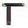 ADT-LINK ADTLink M2 NGFF NVMe Key M Extender Cable to PCIE x16 Graphics Card Riser Adapter 16x PCIe PCIExpress for M2 2230 2242 2260 2280 25cm
