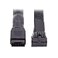 CY 12VHPWR ATX30 PCIE 50 Power Modular Cable Male to Female Down Angled 90 Degree Extension 17cm Compatible for 3080 3090TI PSU 16Pin 124P Graphics Card