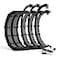 ABNO1 PSU Cable Extension Kit with Two Sets of Cable Combs 1x24Pin1x8Pin44 EPS2x8Pin6P2P PCIE 30CM LengthPC Sleeved Cable for ATX Power SupplyBlackGray