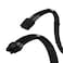 LINKUP AVA 12VHPWR PCIE 50 Power Extension Cables600W 16AWGULRated Sleeved Jacket Molded Plugs4 Pcs Kit for RTX5000 RTX4000 GPUsBoost Gaming Performance30cm Black