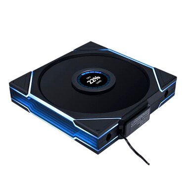 Lian Li UNI Fan TL LCD Wireless 140Single PackReverse Blade24 GHz Wireless Signal 140MM ARGB FanInfinity MirrorDaisyChainLighting EffectsController NOT IncludedRequiredBlack 14RTLLCD1W1B