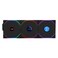 Lian Li UNI Fan TL LCD Wireless 120 Triple Pack Normal Blade NOT Reverse 24 GHz Wireless Signal Control DaisyChain Customizable Lighting EffectsController Included Black 12TLLCD1W3B