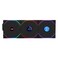 Lian Li UNI Fan TL LCD Wireless 120 Triple Pack Normal Blade NOT Reverse 24 GHz Wireless Signal Control DaisyChain Customizable Lighting EffectsController Included Black 12TLLCD1W3B