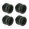 Piuess Barrow G14 to 14mm Hard Tubing Compression Fitting Black 4pack