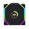 Lian Li UNI Fan SL LCD Wireless Reverse Blade 120mm ARGB Fan Single Pack 16 LCD 24 GHz Wireless Signal for RGB Control Controller NOT Included Required Black12RSLLCD1W1B
