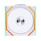 Lian Li UNI Fan SL Wireless Reverse Blade 120mm ARGB Fan Single Pack 24 GHz Wireless Signal for RGB Fans Control DaisyChain Design Controller NOT Included Required White 12RSL1W1W