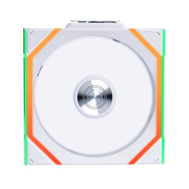 Lian Li UNI Fan SL Wireless Reverse Blade 120mm ARGB Fan Single Pack 24 GHz Wireless Signal for RGB Fans Control DaisyChain Design Controller NOT Included Required White 12RSL1W1W