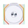 Lian Li UNI Fan SL Wireless Reverse Blade 120mm ARGB Fan Single Pack 24 GHz Wireless Signal for RGB Fans Control DaisyChain Design Controller NOT Included Required White 12RSL1W1W