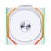 Lian Li UNI Fan SL Wireless 120mm ARGB Fan Single Pack 24 GHz Wireless Signal for RGB Fans Control DaisyChain Design Controller NOT Included Required White 12SL1W1W