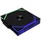 Lian Li UNI Fan TL Wireless 120Single Pack24 GHz Wireless Signal ARGB FanInfinity MirrorDaisyChain DesignCustomizable Lighting EffectsController NOT Included Required Black 12TL1W1B