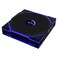 Lian Li UNI Fan TL LCD Wireless 120Single Pack24 GHz Wireless Signal ARGB FanInfinity MirrorDaisyChain Customizable Lighting EffectsController NOT Included Required Black 12TLLCD1W1B