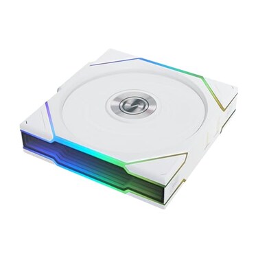 Lian Li UNI Fan TL Wireless 120Single Pack Reverse Blade24 GHz Wireless Signal ARGB FanInfinity MirrorDaisyChainCustomizable LightingController NOT Included Required White 12RTL1W1W