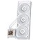 Lian Li Hydroshift 360 AIO PreInstalled 3 x 28MM Fans SideMounted Coolant Pathway 288 LCD Screen 480 x 480 Res Captured Images Recorded Videos LGA 18511700 1200 AM54 WhiteHSLCD36SW