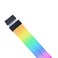 Lian Li Strimer Wireless 24Pin RGB Motherboard Power Extension Cable with Wireless Controller 24GHz Wireless Lighting Control 315mm 124 in 12 Light Guides Controller Included PW241WT