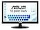 ASUS 156 1080P Touch Monitor VT169HE Full HD 10Point Touchscreen IPS Wide Viewing Angle Frameless Eye Care Flicker Free Low Blue Light HDMI Windows 11 Compliance VESA Mountable