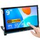 Magedok 9 Inch Touch Screen Display for Raspberry Pi1280 x 720 AntiGlareOptical Bonding Capacitive ScreenIPS 600 lumensWall MountableHDMI Portable Monitor