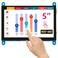 ELECROW 5 Inch Touch Screen Monitor for Raspberry Pi 800480 Mini Monitor Touchscreen LCD Display Compatible with Raspberry Pi 543B3B BB Black Banana Pi Jetson Nano Windows PC