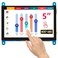 ELECROW 5 Inch Touch Screen Monitor for Raspberry Pi 800480 Mini Monitor Touchscreen LCD Display Compatible with Raspberry Pi 543B3B BB Black Banana Pi Jetson Nano Windows PC