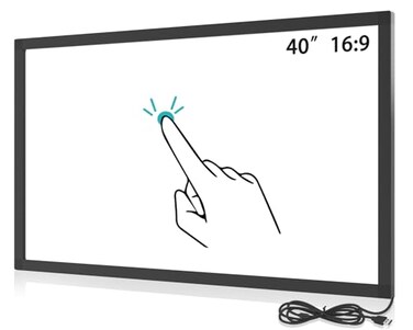 Senisway 40 Inch Multi 10 Points IR Touch Screen OverlayInfrared Touch Screen Frame Without Glass