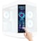 GeeekPi 126 Inch IPS LCD Touch Screen Monitor FHD 1920x515 Display Fit for Hyte Y60 PC Case CPU GPU Secondary Monitor Panel Builtin Dual Speakers Plug Playwith up to 10Points of MultiTouch