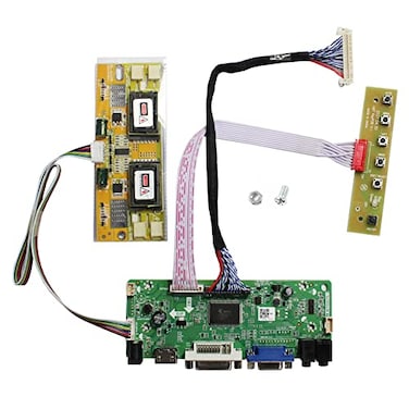 VSDISPLAY HD VGA DVI Audio LVDs Controller Board 30 pin for 17 19 1280x1024 M170EG01 M170EN01 M170EN06 M170ETN01 1 LCD Gaming Screen Panel