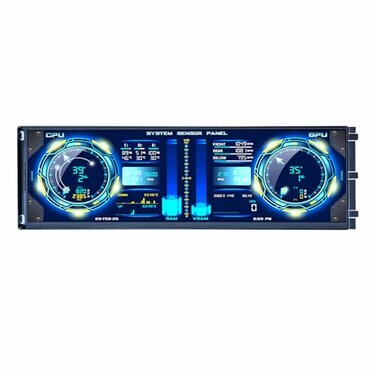 VSDISPLAY 145 Inch Touch Monitor for Y70 Computer Case 2560x720 IPS Stretched Bar LCD for DIY PC Case GPU CPU Data Monitoring Secondary Display