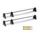 MiYee Bezel Free Kit for 3555 Monitors Curved Screens 1 Pair of Longer Version