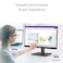 ASUS 24 1080P MultiTouch Monitor BE24ECSBT Full HD IPS 10Point Touch IPS Eye Care USBC with Power Delivery HDMI DisplayPort Daisy Chain Height Adjustable VESA Wall Mountable