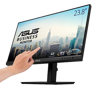 ASUS 24 1080P MultiTouch Monitor BE24ECSBT Full HD IPS 10Point Touch IPS Eye Care USBC with Power Delivery HDMI DisplayPort Daisy Chain Height Adjustable VESA Wall Mountable