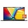 ASUS Vivobook Go 156 FHD Slim Laptop AMD Ryzen 3 7320U Quad Core Processor 8GB DDR5 RAM 128GB SSD Windows 11 Home Fast Charging Webcam Sheild Military Grade Durability Black E1504FAAS33