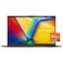 ASUS Vivobook Go 156 FHD Slim Laptop AMD Ryzen 3 7320U Quad Core Processor 8GB DDR5 RAM 128GB SSD Windows 11 Home Fast Charging Webcam Sheild Military Grade Durability Black E1504FAAS33