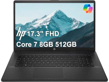 ist computers HP 17 Laptop 173 FHD AntiGlare Intel 10Core i7 150U Ultra 5 125U 8GB RAM 512GB SSD for Business Home Students Narrow Bezel Numeric Keypad Webcam WiFi 6 Fast Charge Win 11 Home
