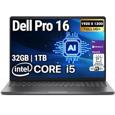 Oemgenuine Dell Pro 16Nextgen Latitude 3550 16 FHD Display Business Laptop Intel 10 Core i5120U 32GB DDR5 RAM 1TB SSD WiFi 6E BT Backlit Keyboard HD Webcam RJ45 Win 11 Pro