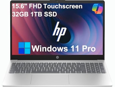 ist computers HP 15 Laptop 156 FHD Touchscreen Intel Core i51334U i71255U 32GB RAM 1TB SSD for Business Students Home 10Hour Long Battery Life Webcam WiFi 6 Numpad Fast Charge Win 11 Pro