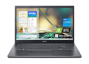 acer Aspire 5 A51557G58R7 Slim Laptop 156 Full HD IPS Intel Core i51240P NVIDIA GeForce RTX 2050 8GB DDR4 512GB SSD WiFi 6 Thunderbolt 4 Fingerprint Reader Backlit KB Win 11
