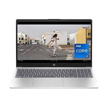 HP 156 inch Laptop PC Processor 13th Generation Intel Core i7 Graphics Intel Iris Xe Graphics 16 GB DDR43200 MHz RAM 512GB SSD Windows 11 Home Silver 15fd0099nr