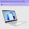 HP Portable Laptop Student and Business 14 HD Display Intel QuadCore N4120 16GB DDR4 RAM 64GB eMMC 1 Year Office 365 Webcam RJ45 HDMI WiFi Windows 11 Home Silver