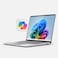 Microsoft Surface Laptop 2024 Windows 11 Copilot PC 15 Touchscreen Display Snapdragon X Elite 12 core 16GB RAM 256GB SSD Storage Platinum