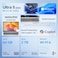 HP 173 Touchscreen Business Copliot AI Laptop Intel Core Ultra 5 225U 16GB DDR5 RAM 1TB SSD WiFi 6 Win11 Home Backlit Keyboard Numeric Keypad Webcam Fingerprint Reader Battery Fast charge