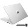 HP Stream 14 HD BrightView Laptop Intel Celeron N4120 16GB RAM 416GB Storage 128GB eMMC 288GB Docking Station Set Intel UHD Graphics 720p Camera WiFi 1 Year Office 365 Win 11 S Silver