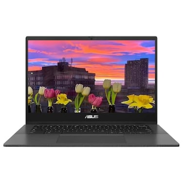 ASUS Chromebook CM1402 Laptop 14 FHD 1920 x 1080 LED Display MediaTek Kompanio 520 8Core 4GB RAM 64GB eMMC Chrome OS Gravity Gray TWE 64GB Micro SD Card