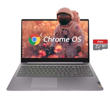 Lenovo 156 FHD Chromebook IdeaPad 3i Laptop Intel Celeron N4500 4GB RAM 128GB Storage64GB eMMC 5ave 64GB Flash Memory Webcam HDMI Bluetooth Chrome OS Arctic Grey