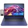 HP Stream 14 MicroEdge HD Laptop Intel Celeron N4020 16GB RAM 224GB Storage 64GB eMMC 160GB Docking Station Set 1 Year Office 365 Webcam WiFi 5 Bluetooth Windows 11 Blue