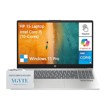 HP 156 Laptop Touchscreen Computer Touch Screen Laptop 15 Inch Intel Core i510 cores Windows 11 Pro 32GB RAM 1TB SSD 10Key