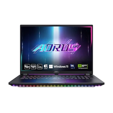 GIGABYTE AORUS Master 18 Gaming Laptop 240Hz 2560x1600 MiniLED NVIDIA GeForce RTX 5080 Intel Core Ultra 9 275HX 2TB SSD with 32GB DDR5 RAM Windows 11 Home AD AORUS Master 18 BYHC5USD65SH