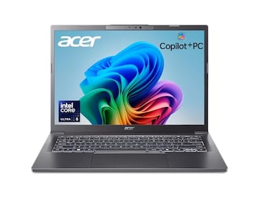 Acer Aspire 14 AI Copilot PC 14 WUXGA Display Intel Core Ultra 5 Processor 226V NPU Up to 40 Tops GPU Up to 53 Tops Intel ARC 130V 16GB LPDDR5X 512GB SSD WiFi 6E A1452M51S1