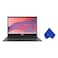 ASUS Chromebook 14 FHD Laptop MediaTek Kompanio 520 4GB RAM 64GB eMMC Chrome OS with Microfiber Cloth Gravity Grey CM1402CM2AM8186