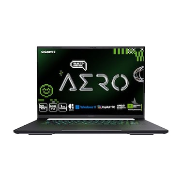 GIGABYTE AERO X16 Copilot PC 165Hz 2560x1600 WQXGA Manufactured by NVIDIA GeForce RTX 5070 AMD Ryzen AI 9 HX 3701TB SSD with 32GB DDR5 RAM Windows 11 Home Space Gray 2WHA3USC64AH