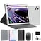 ANTEMPER Tablet 10 Inch Android Tablet with 128GB ROM 16GB RAMUp to 2 TB OctaCore Processor 5G WiFi Tableta with Keyboard Mouse Case 13MP8MP Camera IPS Touchscreen 8H Battery Silver