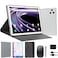 ANTEMPER Tablet 10 Inch Android Tablet with 128GB ROM 16GB RAMUp to 2 TB OctaCore Processor 5G WiFi Tableta with Keyboard Mouse Case 13MP8MP Camera IPS Touchscreen 8H Battery Silver